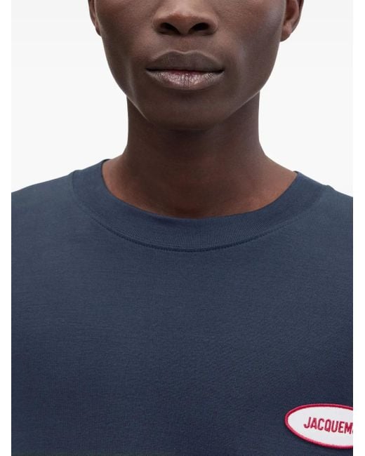 Jacquemus Stazione T-Shirt in het Blue voor heren