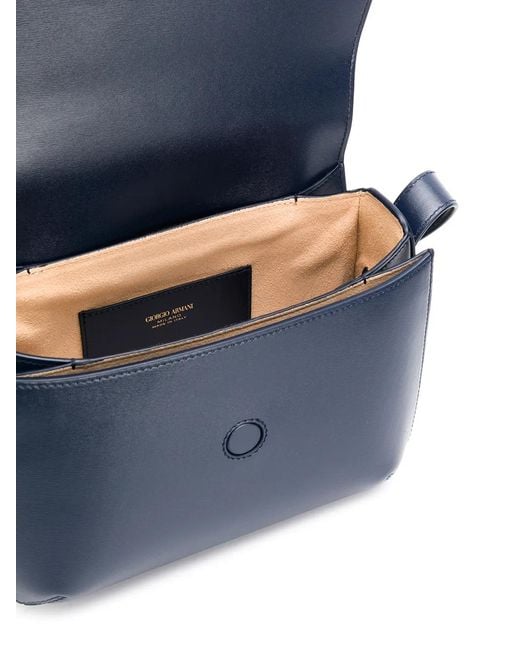 Giorgio Armani Blue La Prima Shoulder Bag