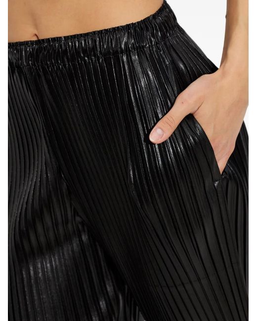 Issey Miyake Black Pleated Trousers