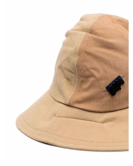 Adererror Natural Two-Tone Design Hat for men