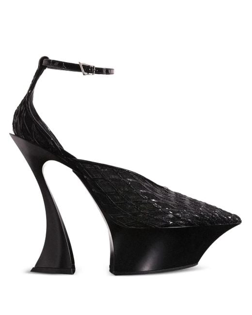 Mugler デコラティブ ミュール Black