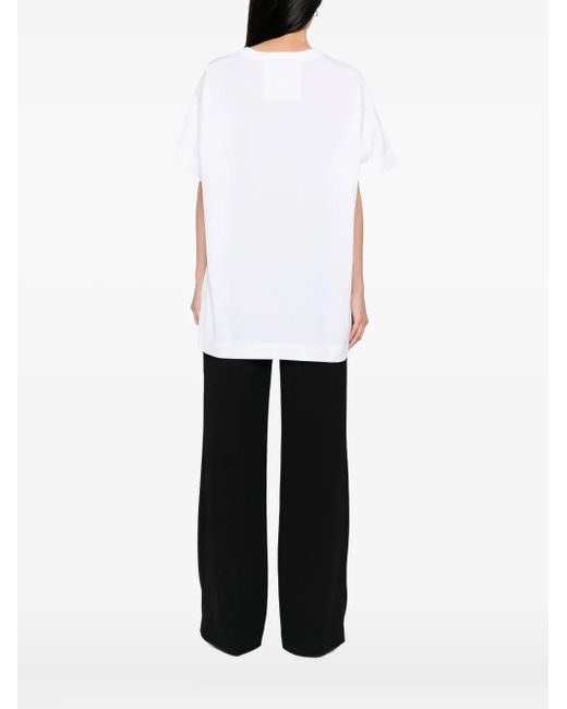 Givenchy White Graphic-Print T-Shirt