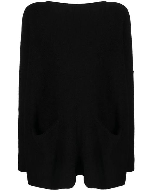Pull À Col Bateau Daniela Gregis en coloris Black