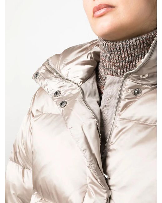 Calvin Klein Natural Cropped Puffer Jacket