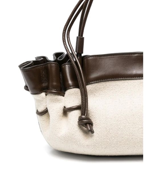 Borsa A Spalla Arta di Hereu in Metallic
