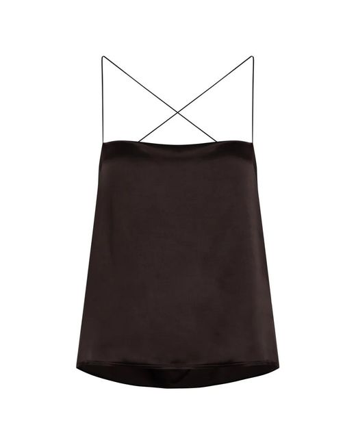 ARMARIUM Black Cross-Strap Top