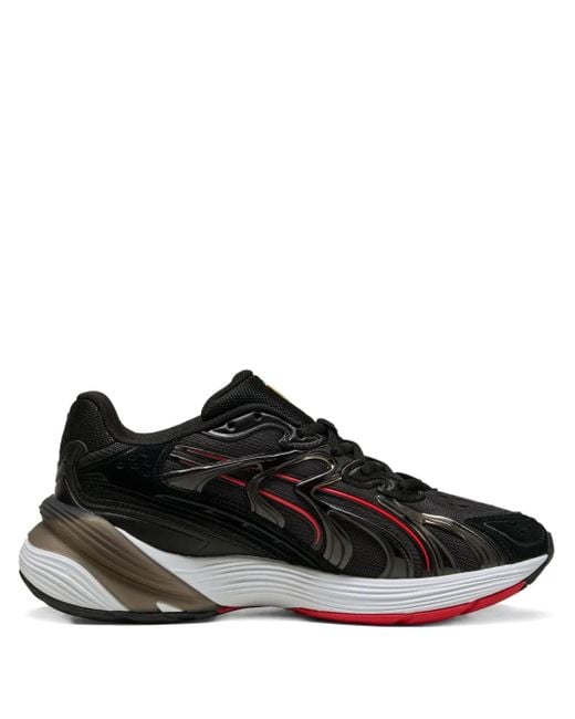 PUMA Black X Scuderia Ferrari Inverse Sneakers for men