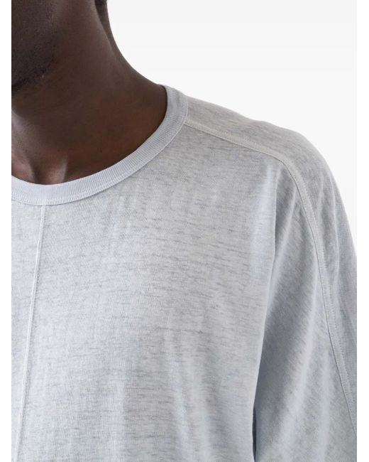 Maharishi Kurzärmeliges T-Shirt mit Nahtmitte in Blue für Herren