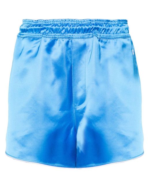 Pantalones cortos de chándal Distance Wales Bonner de hombre de color Blue