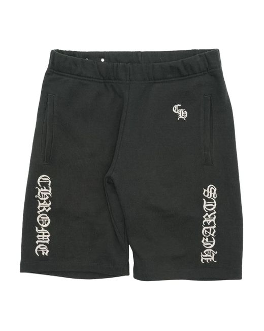 Chrome Hearts Black Slo Ride Shorts for men