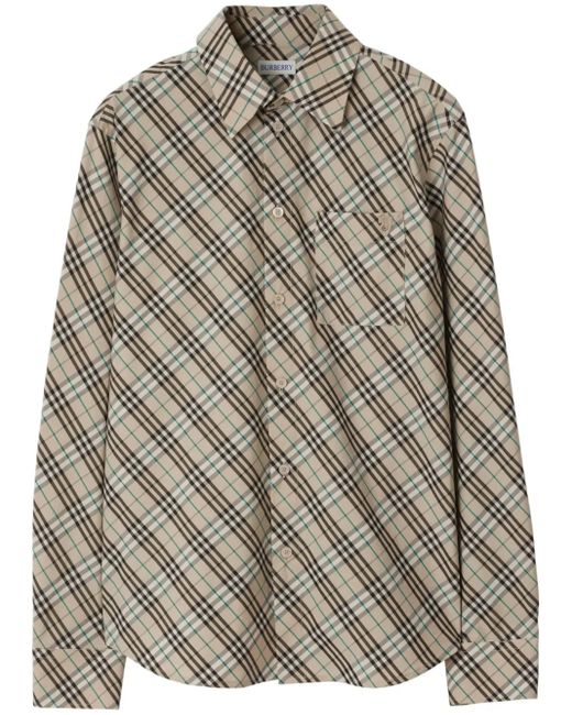 Husk IP Check Vintage Vintage Burberry en coloris Brown
