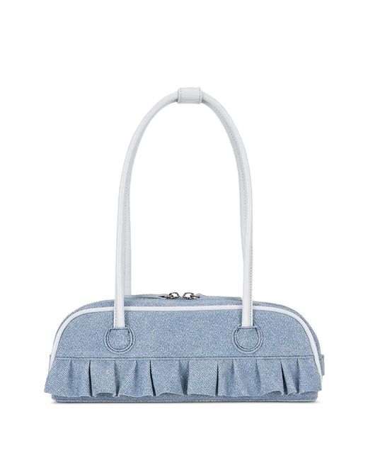 Sac à Patins Sherwood – Bleu, 36 X 16 X 36 Cm – Polyester Résistant, Bandoulière Réglable, Compartiment Accessoires – Mixte
