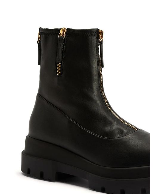 Giuseppe Zanotti Black 40Mm Avice Zipped Ankle Boots