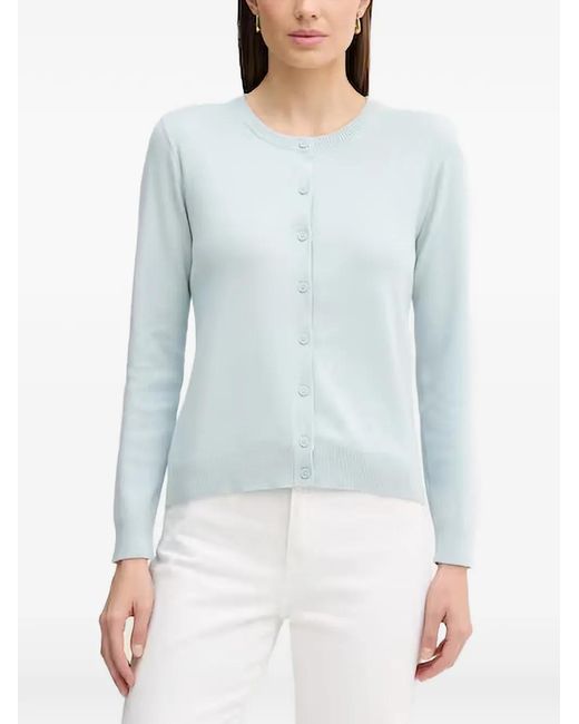 Pull À Col V Benetton en coloris Blue