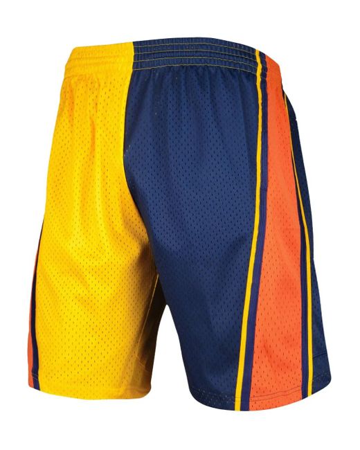 Mitchell & Ness Blue Nba Golden State Warriors 2009 Swingman Shorts for men
