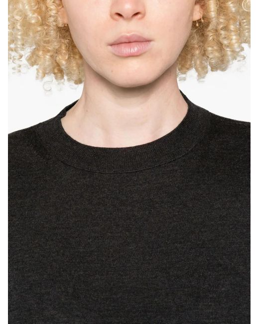 Sofie D'Hoore Black Pullover Mit Rundem Ausschnitt