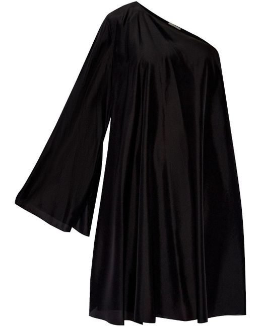 Forte Forte Black One-shoulder Mini Dress