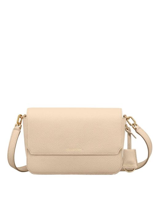 Maison De Sabre Natural Medium Flap Bag