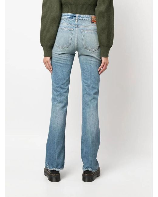 DIESEL Blue D-Ebbey Flared Jeans