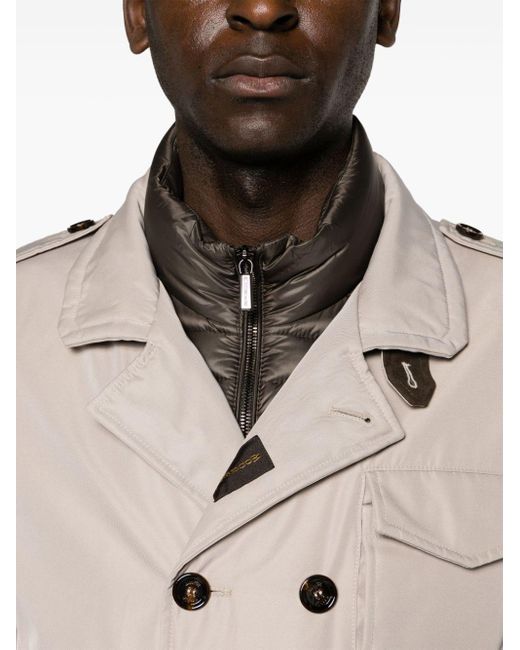 Moorer Natural Boeri-wco Layered Puffer Jacket for men