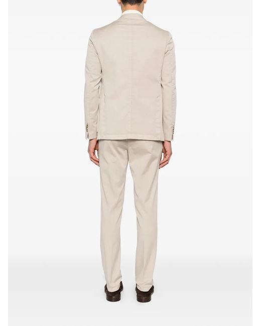 Luigi Bianchi White Blazer À Poches Plaquées for men