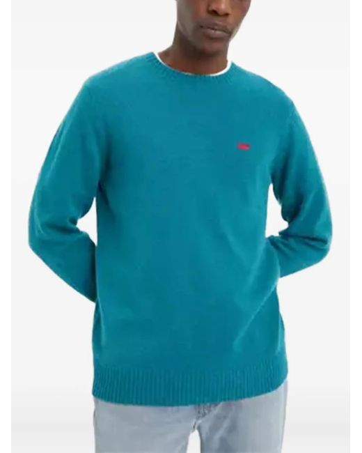 Levi's Blue Logo Sweater for men
