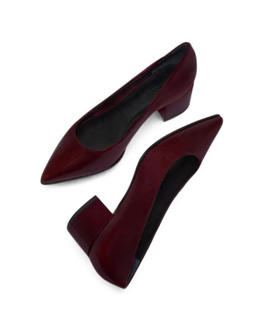 Bernardo Purple Millie Pointed-Toe Pumps