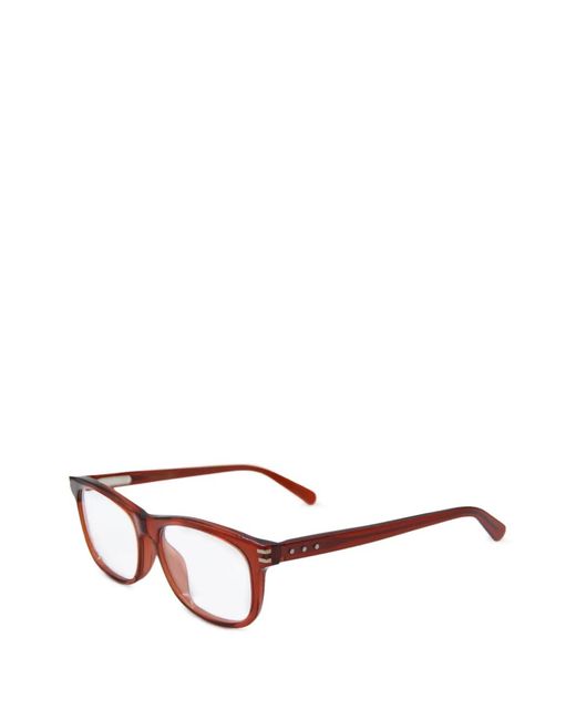 Marc Jacobs Orange Square-Frame Glasses