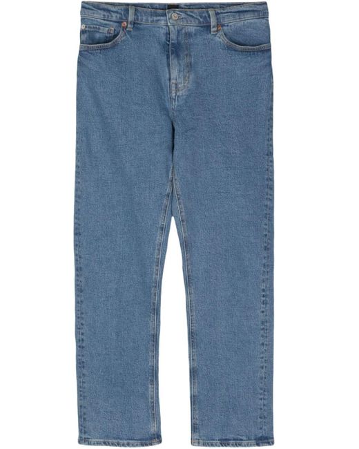 PS by Paul Smith Blue Happy Straight-leg Jeans