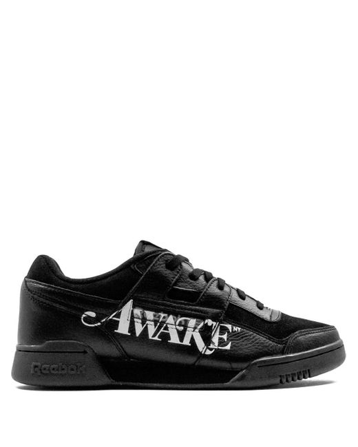 Sneakers x Awake NY Workout Plus di Reebok in Black