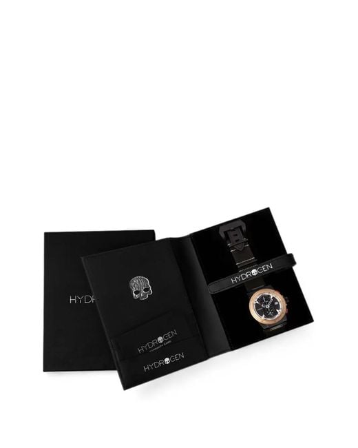 Hydrogen Black Otto 44Mm Chronograph Watch for men
