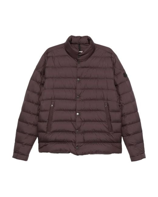 Moncler Brown Quilted Jacket for men
