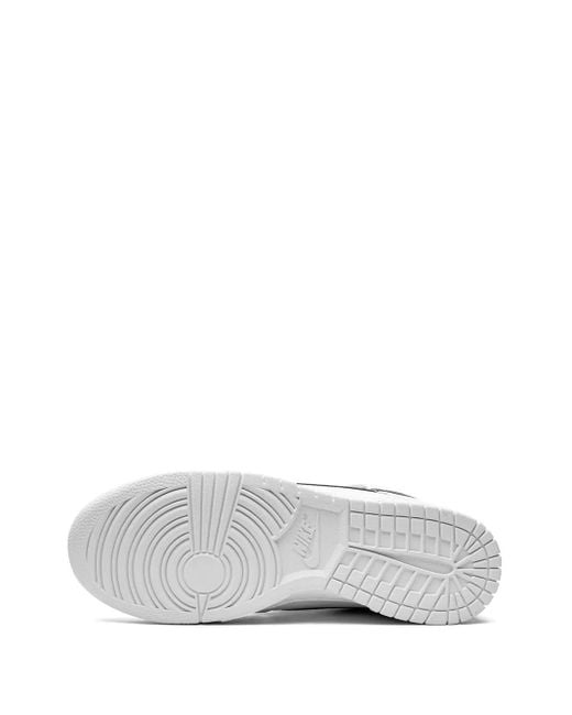 Nike White Dunk Hi Retro Panda" Sneakers for men