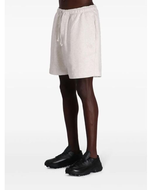 Y-3 Pink Drawstring Jersey Shorts for men