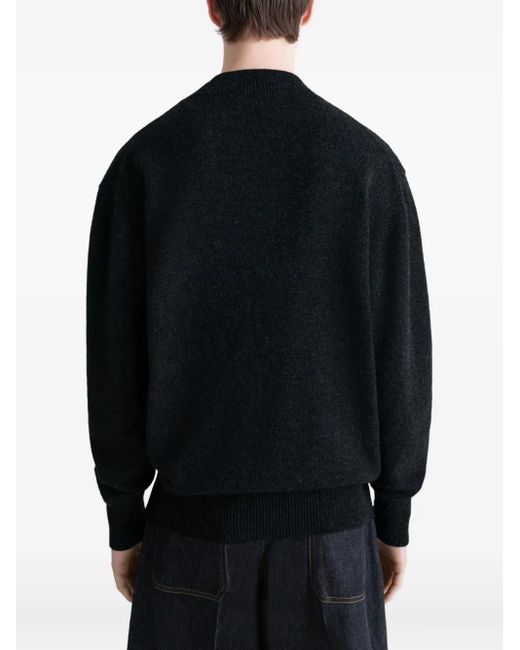 Lemaire モックネック セーター Black