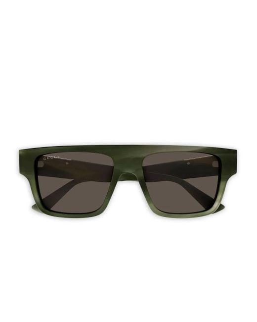 Gucci Green Gg1960S Square Sunglasses for men