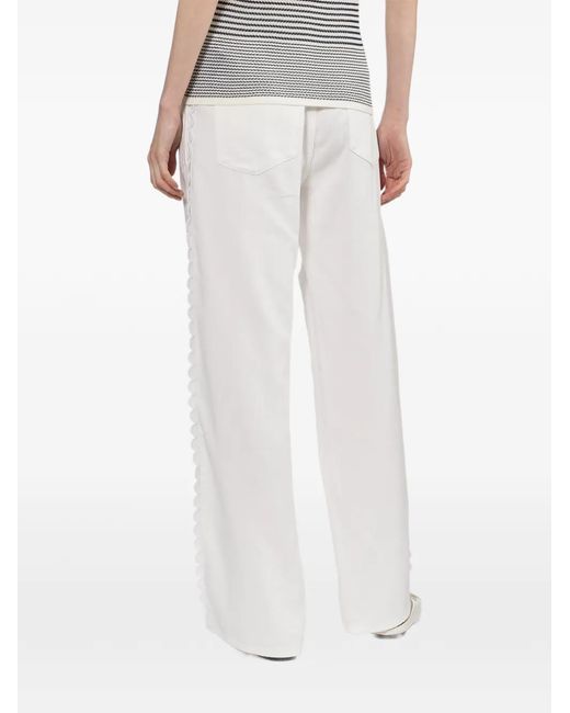 Rag & Bone Phoebe Broek in het White