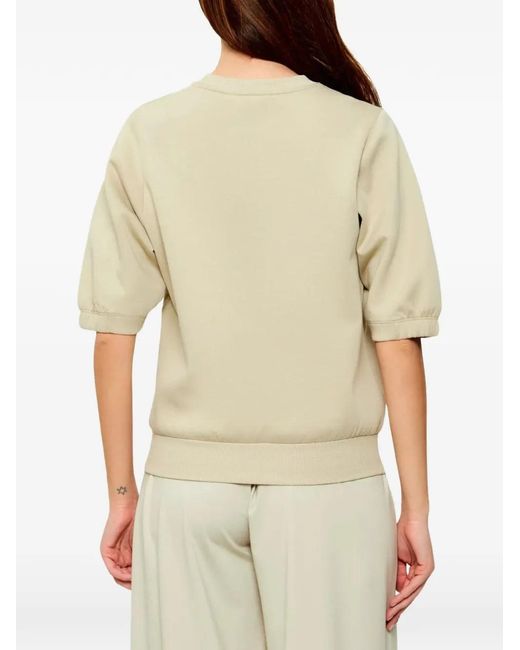 ARMANI EXCHANGE Natural Logo-Patch Sweatshirt