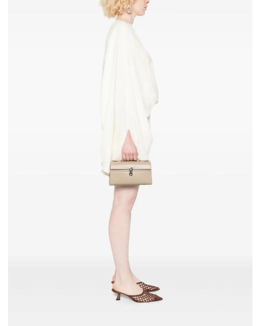 SAVETTE Natural Symmetry Top-Handle Clutch