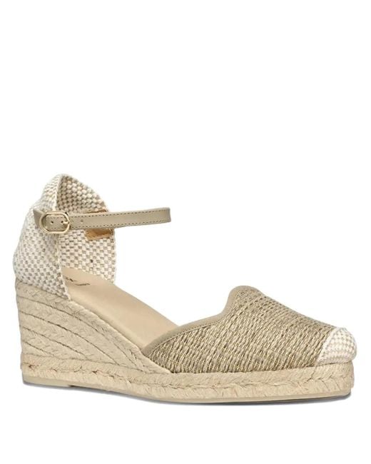 Geox Natural 65Mm Woven Ankle-Strap Espadrilles
