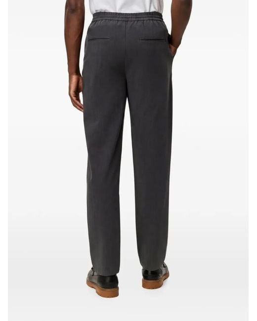 Les Deux Black Como Drawstring-Waist Trousers for men