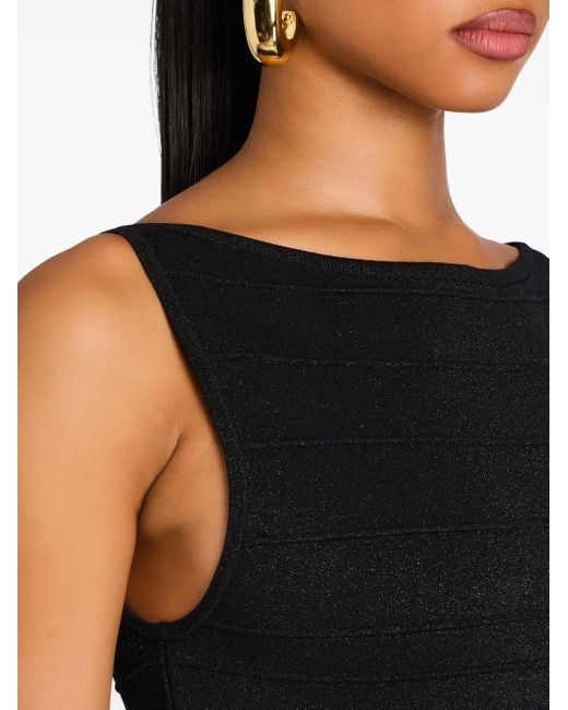 retroféte Black Audrina Dress