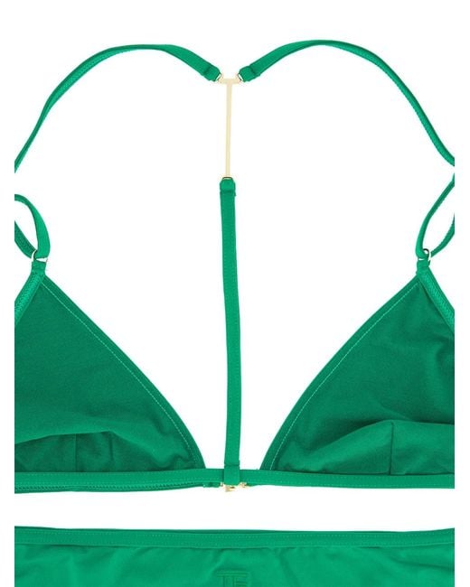 Bikini Triangular Tom Ford de color Green