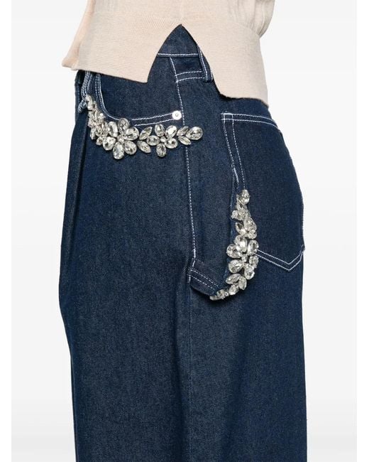 Simone Rocha Blue Jeans