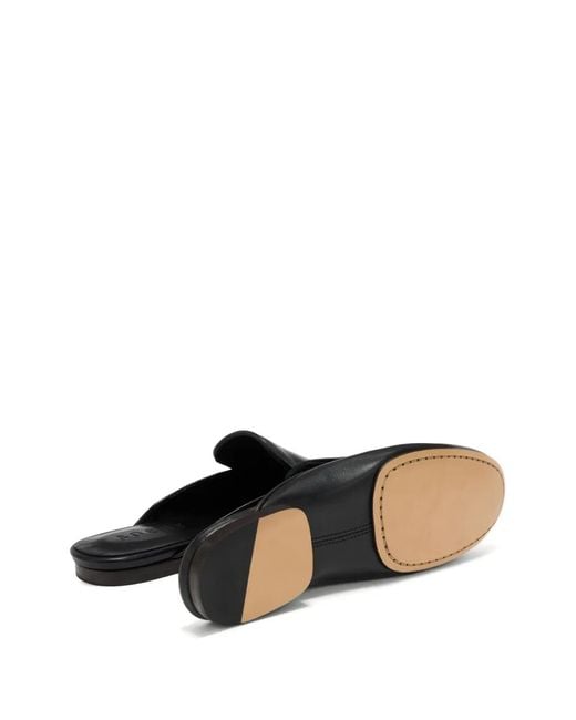 Soeur Black Antonine Leather Mules