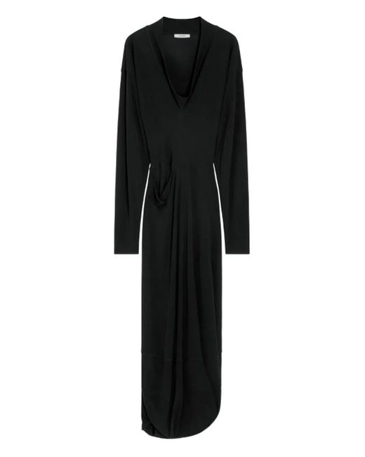 Abito Con Scollo A V di Lemaire in Black