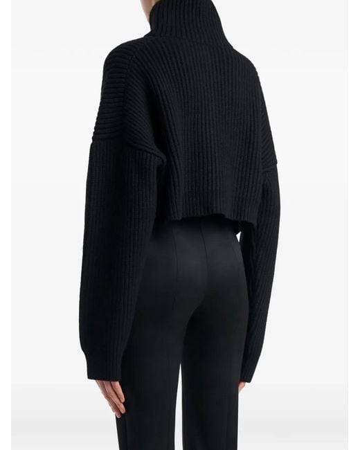 Khaite Black Eita Cardigan