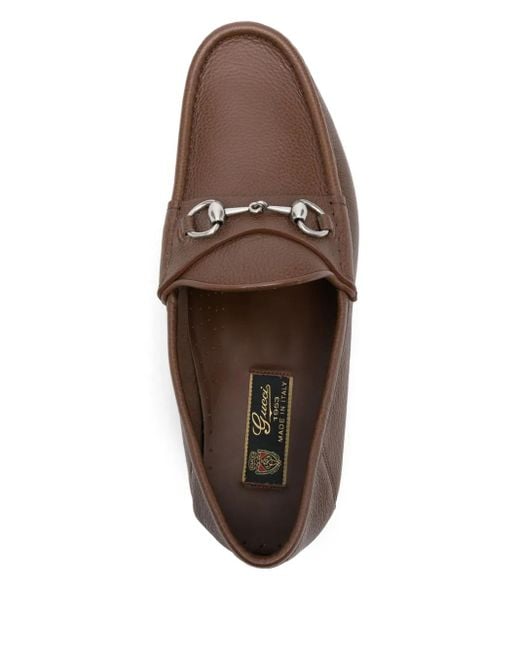 Gucci Brown Bryanne Loafers for men