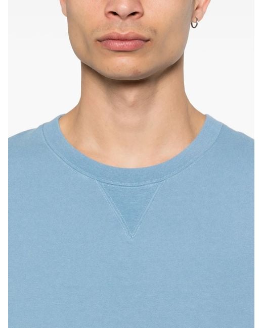 Visvim Blue Round-Neck Sweatshirt for men