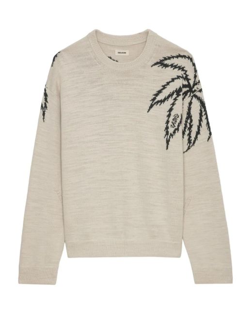 メンズ Zadig & Voltaire Marko Vi スウェットシャツ White